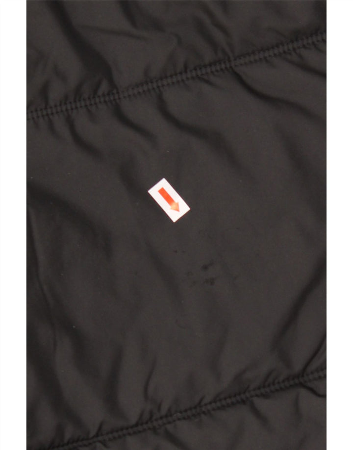 JACK WOLFSKIN Jachetă căptușită cu glugă pentru bărbați UK 40 Poliester mediu negru