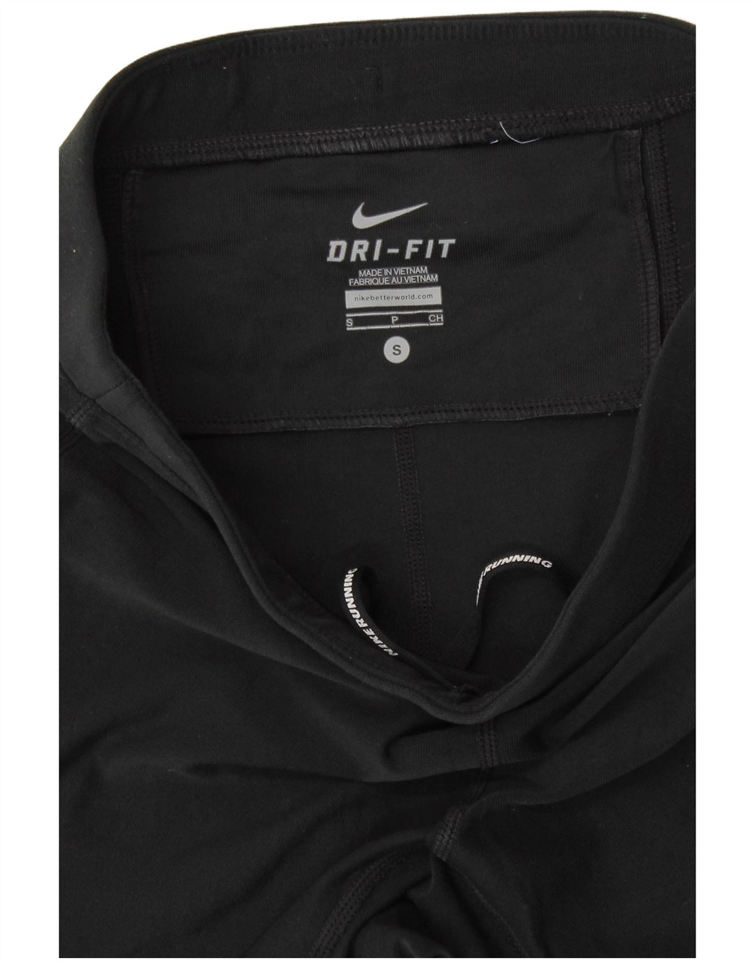 Leggings de alergare pentru femei Nike UK 10 Small Black