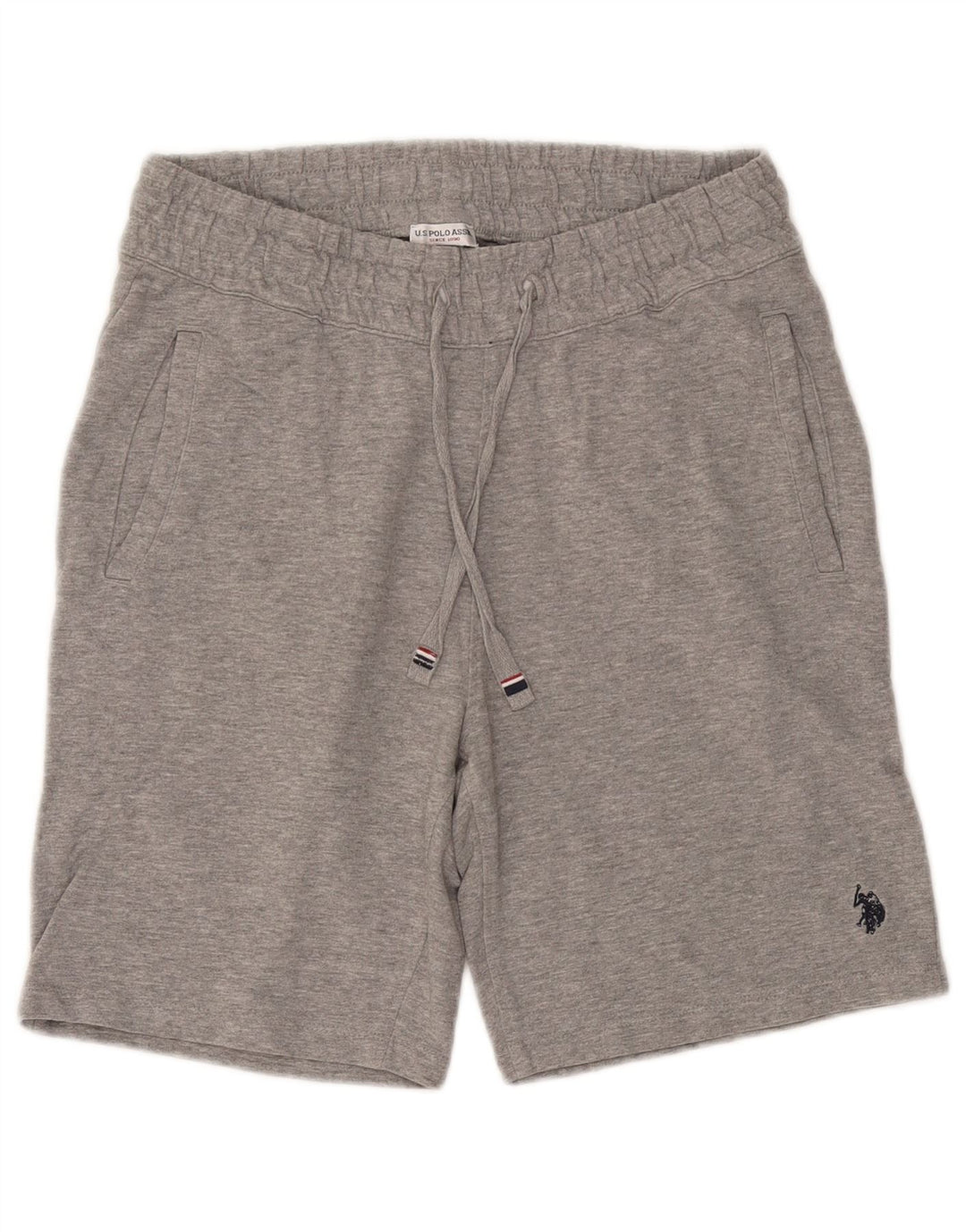 U.S. POLO ASSN. Pantaloni scurți sport pentru bărbați, bumbac gri mare