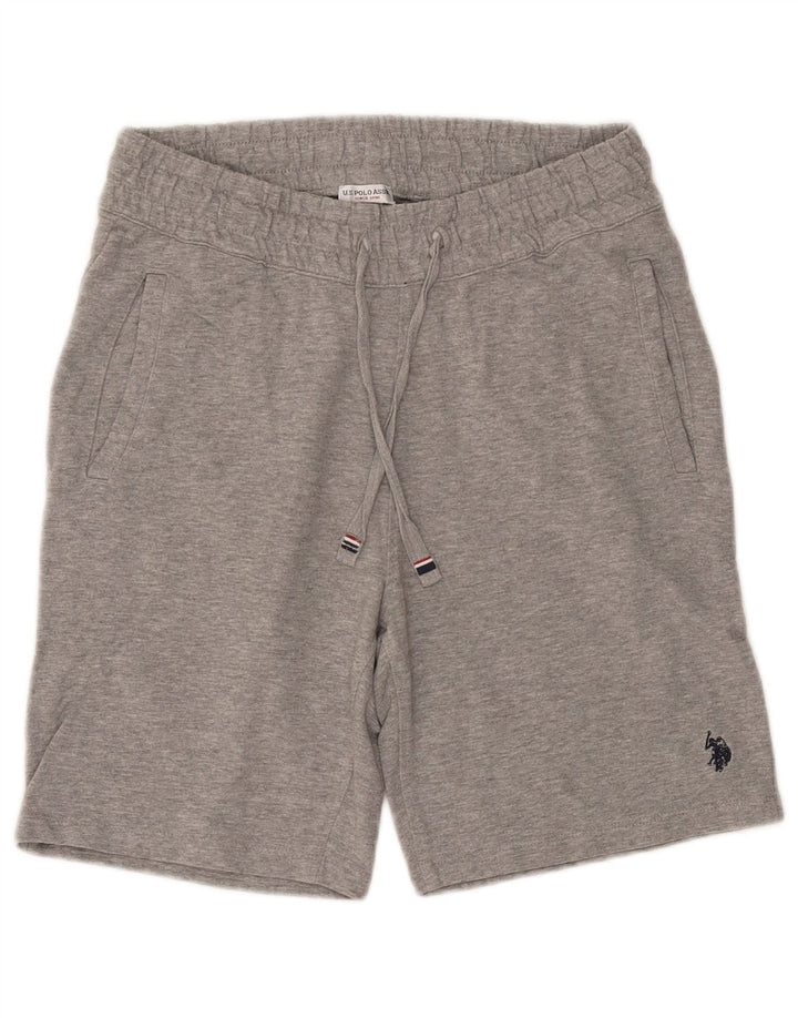 U.S. POLO ASSN. Pantaloni scurți sport pentru bărbați, bumbac gri mare