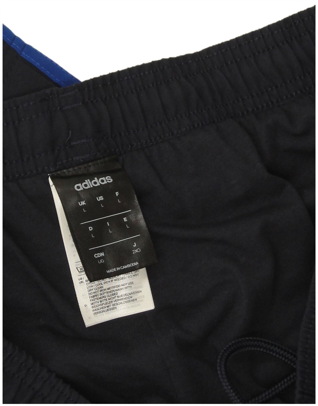 Pantaloni de trening Adidas pentru bărbați, mari, bleumarin, poliester