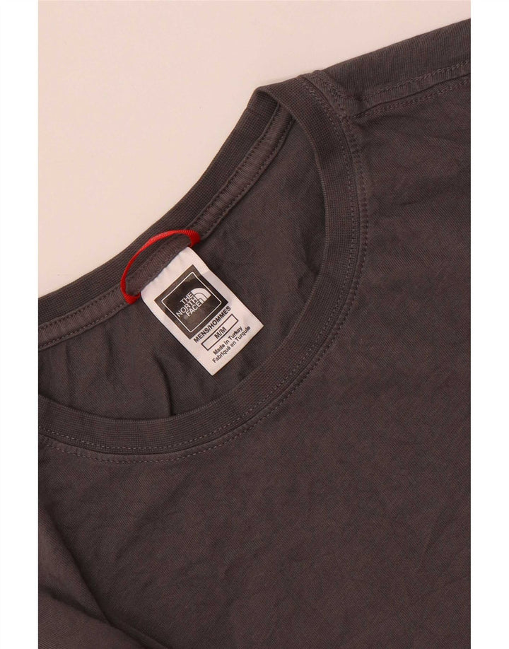 The North Face pentru bărbați Graphic Top cu mânecă lungă, gri mediu