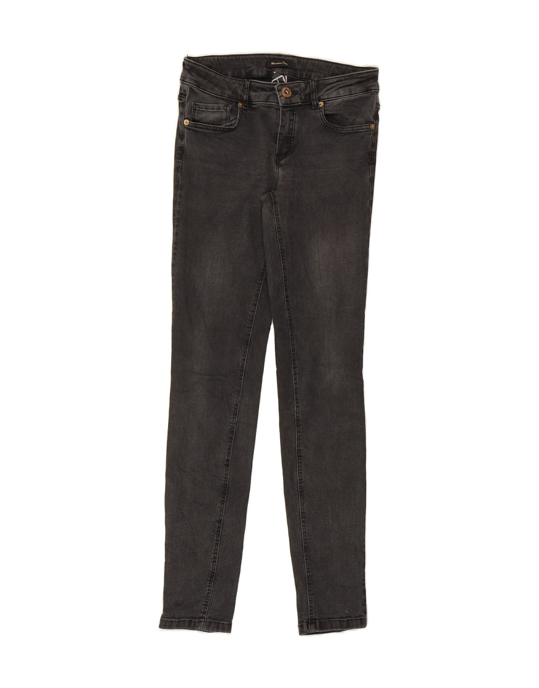 MASSIMO DUTTI Womens Skinny Jeans US 4 Small W26 L29 Grey Vintage Massimo Dutti and Second-Hand Massimo Dutti from Messina Hembry 