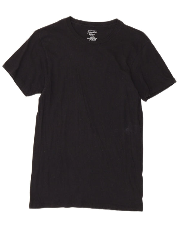 Tricou pentru femei Penguin Slim Fit Top UK 12 Medium Black Bumbac