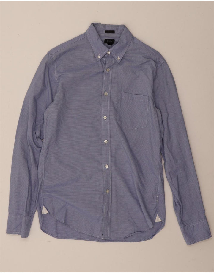 Cămașă Slim Fit pentru bărbați J. CREW, bumbac cu dungi albastre