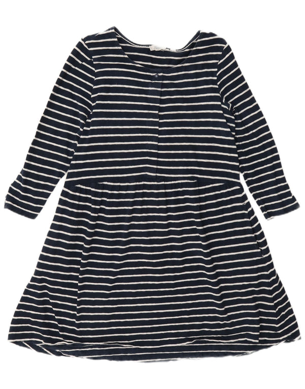 Rochie A-Line pentru femei Fat Face cu mâneci 3/4 UK 14, mare, bleumarin, cu dungi