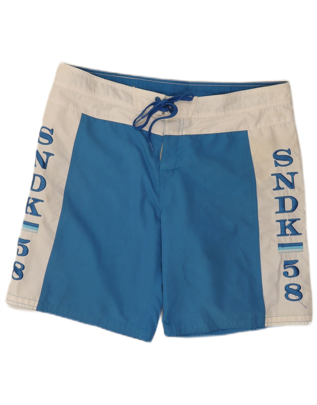 Sundek Pantaloni scurți de înot grafic pentru bărbați XL, albastru, poliester color bloc