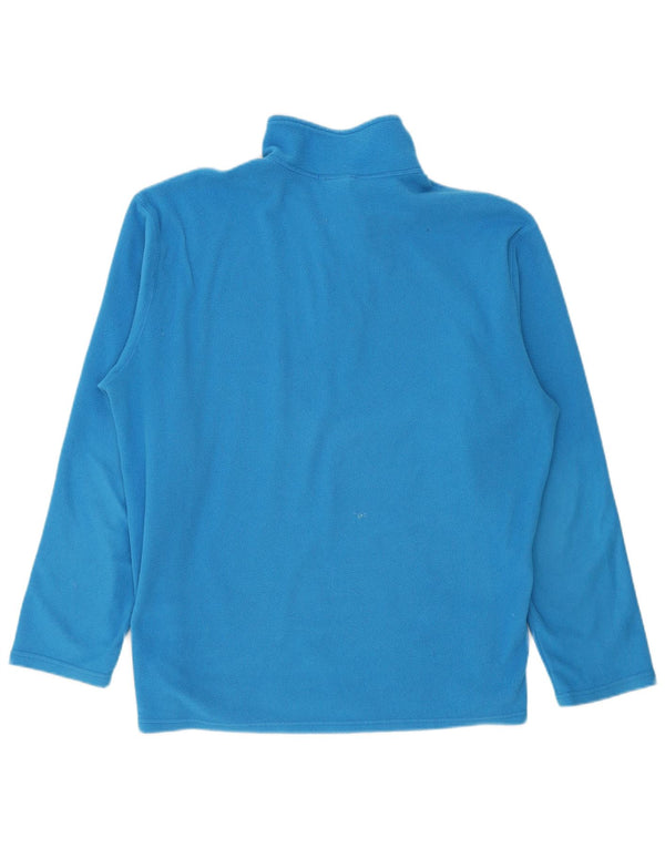 Pulover pentru bărbați The North Face, cu fermoar și gât, poliester, XL, albastru
