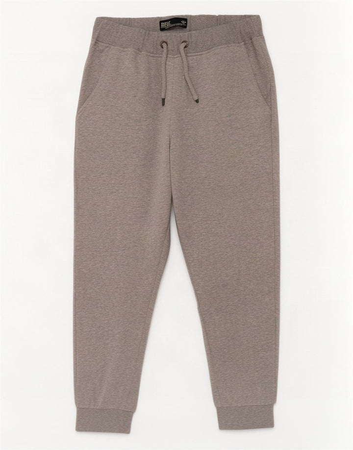 Rifle Pantaloni de trening pentru bărbați Joggeri mari, gri bumbac