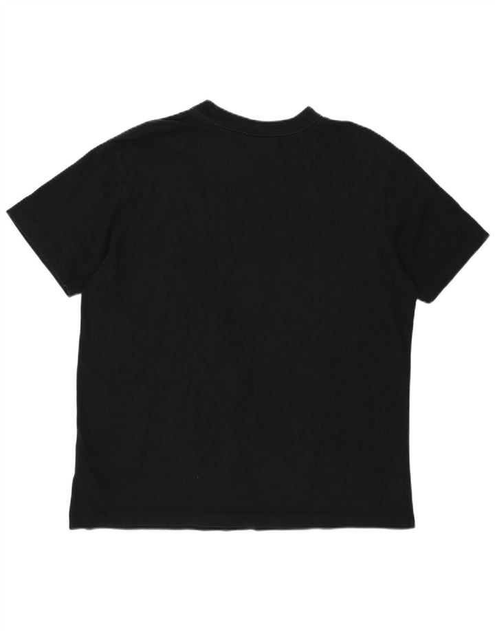 Tricou pentru bărbați Nike Top mic, negru, bumbac