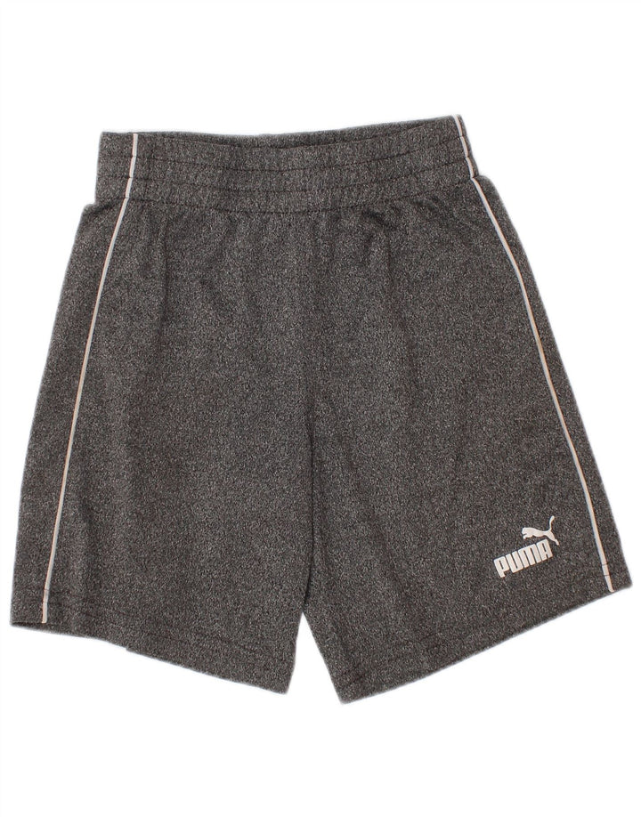 Pantaloni scurți sport Puma pentru băieți 3-4 ani 2XS gri