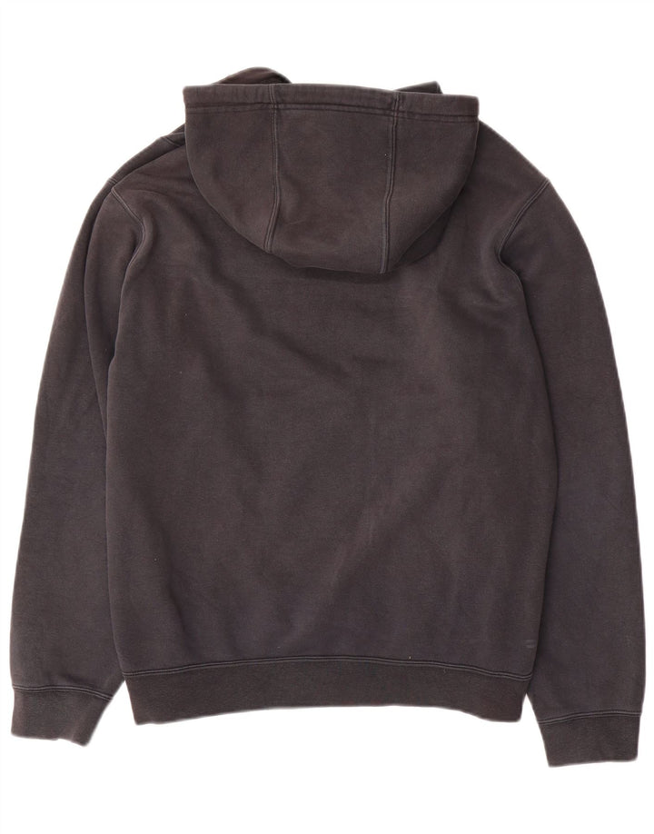 Pulover Nike pentru bărbați cu glugă grafică, mediu negru, poliester bloc de culoare