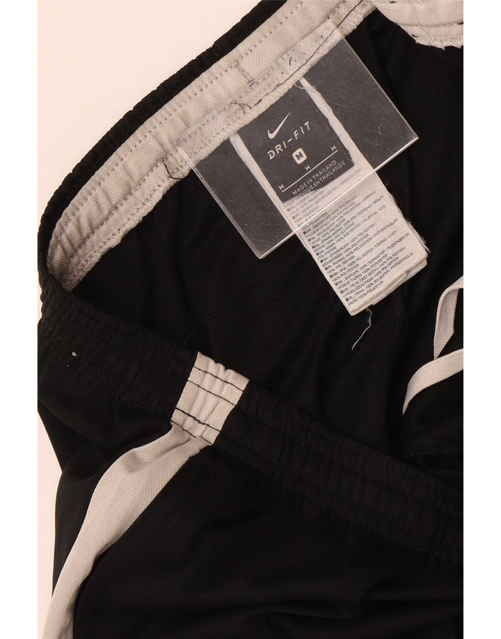 Pantaloni de trening Nike Dri Fit pentru bărbați, negru mediu, poliester bloc de culoare
