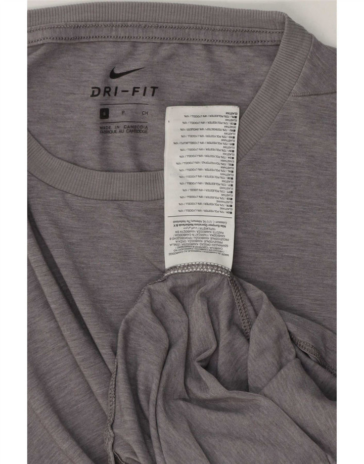 Tricou Puma Tall pentru bărbați Top mic, gri, poliester