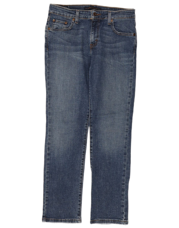 Blugi drepti pentru femei LEVI'S US 10 Large W30 L29 Blue Bumbac