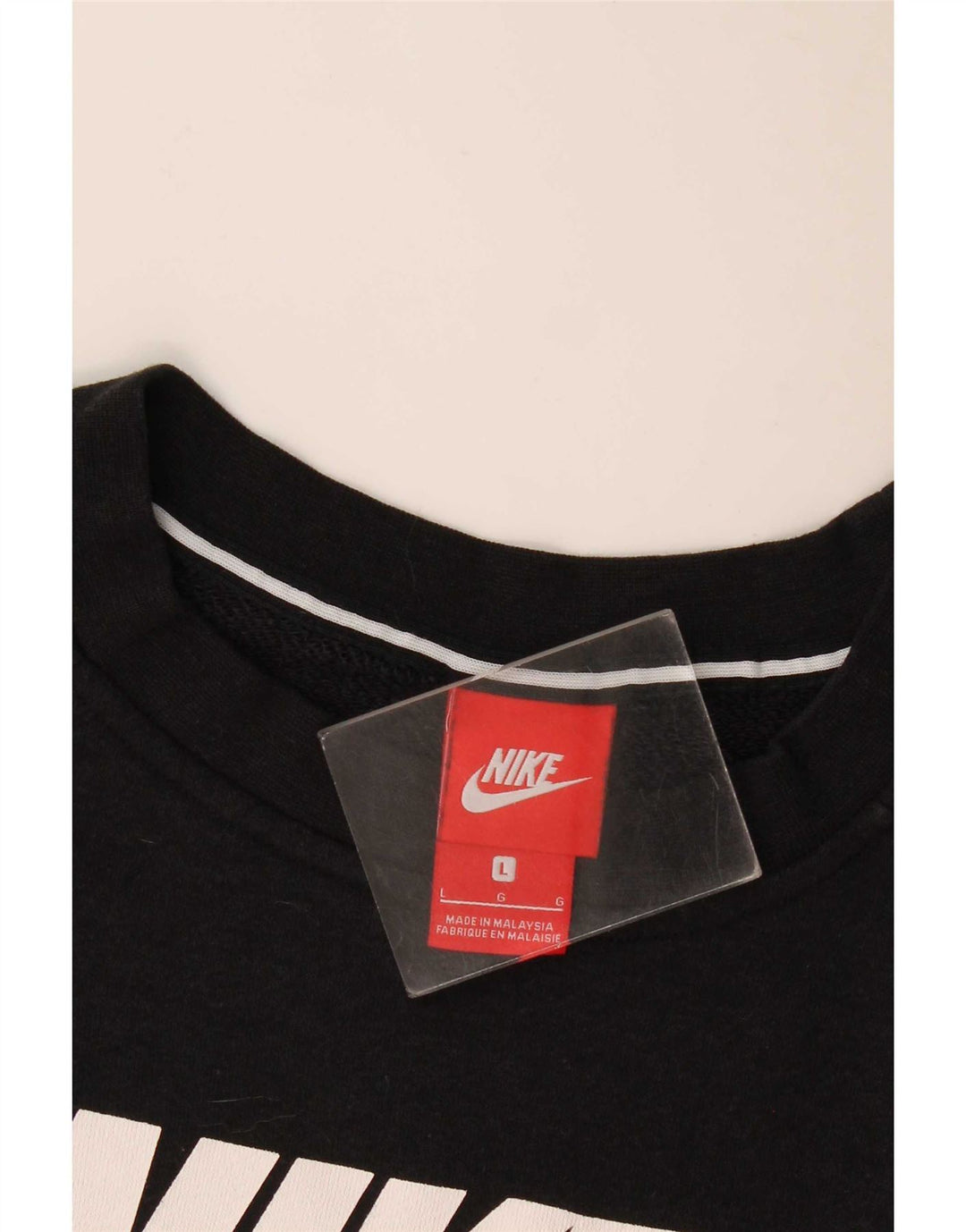 Hanorac grafic Nike pentru femei, UK 16, mare, negru