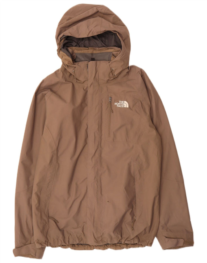Jachetă de ploaie cu glugă The North Face pentru bărbați UK 38 Medium Beige Nylon