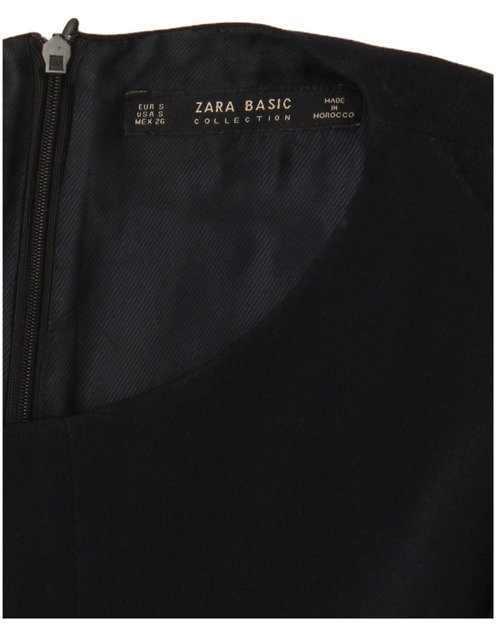 Salopetă fără mâneci pentru femei ZARA UK 8 Small Black