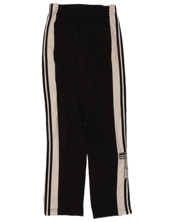 Pantaloni de trening cu grafic pentru femei Adidas UK 8 Small Black Colorblock