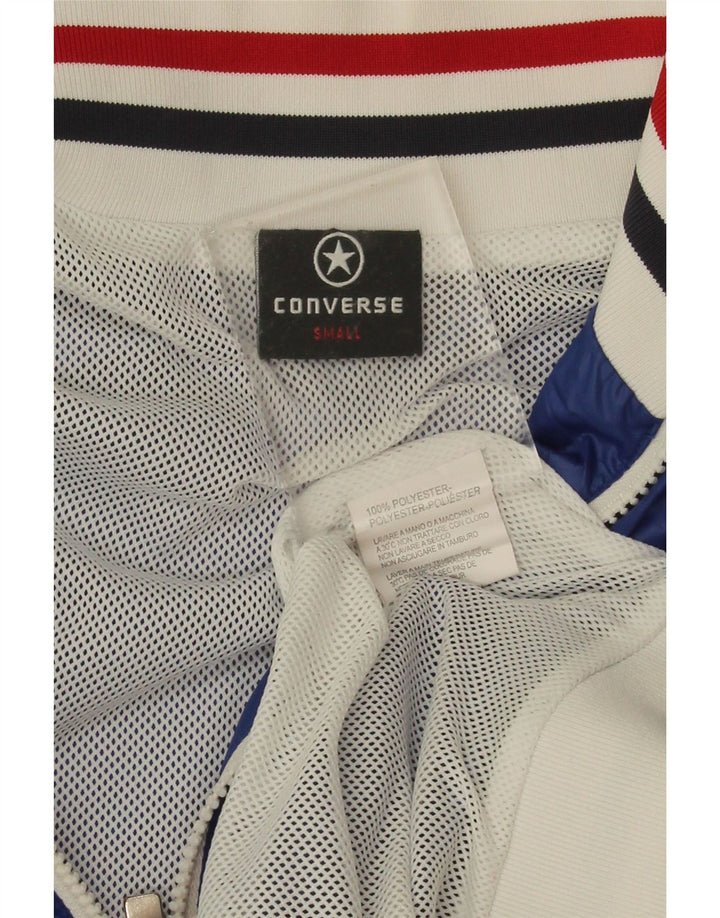 Jachetă de trening Converse pentru bărbați, albastru, poliester color bloc
