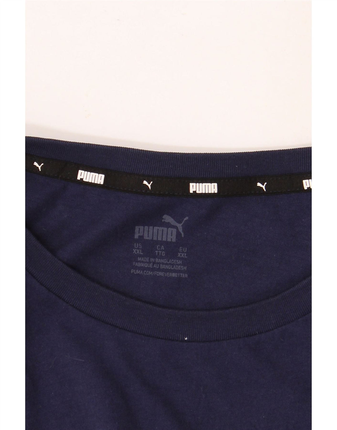 Tricou grafic PUMA pentru bărbați Top 2XL bleumarin