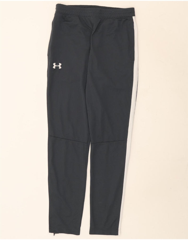 Pantaloni de trening Under Armour pentru bărbați, gri mediu, poliester color bloc