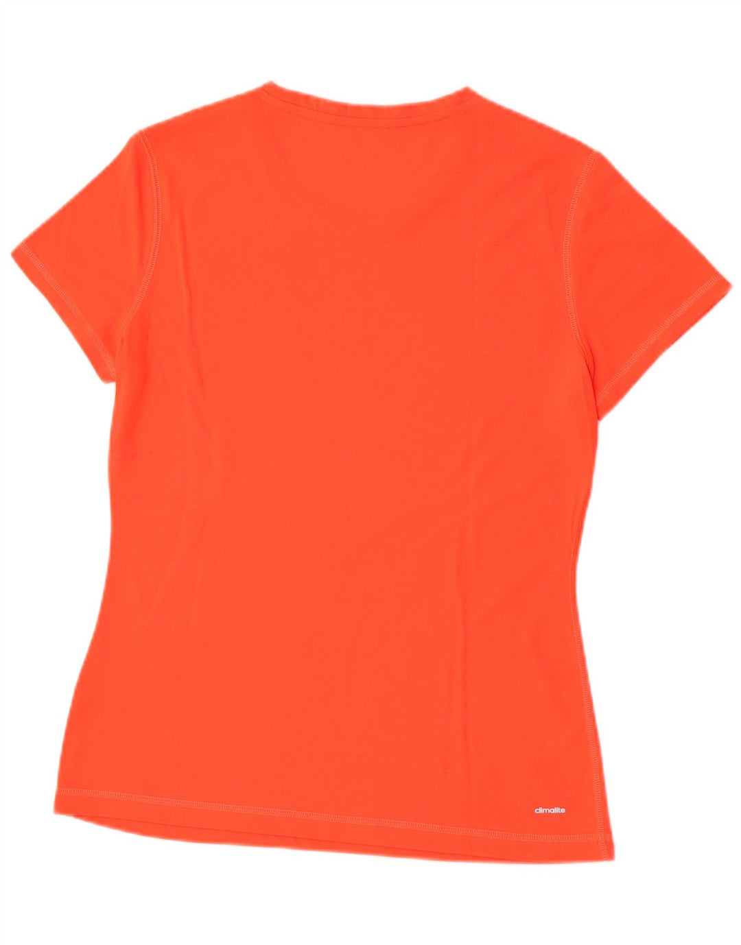 Tricou Adidas Climalite pentru femei, Marea Britanie 12/14, portocaliu mediu
