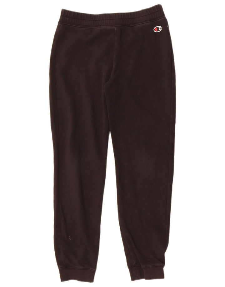 Champion Băieți Pantaloni Trening Pantaloni Joggeri 9-10 Ani Mediu Negru