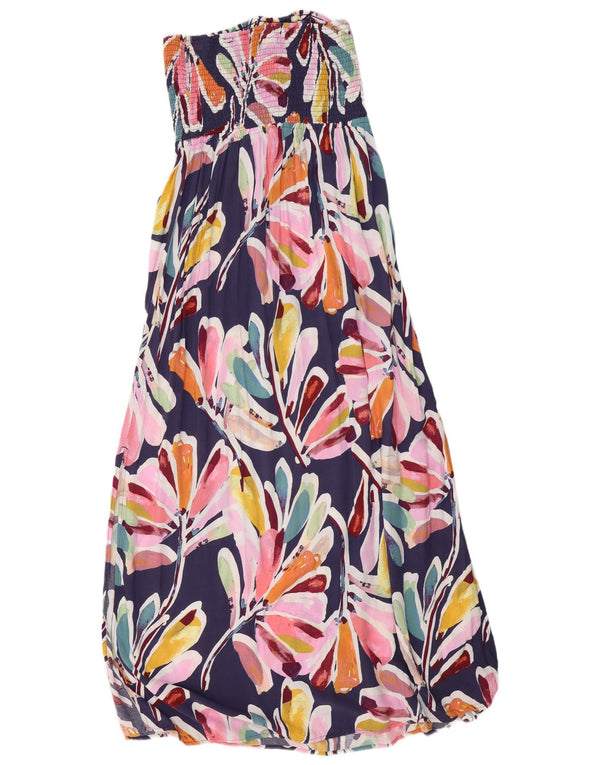 MARKS & SPENCER Rochie pentru femei fără bretele UK 14 Medium Multicolor Floral