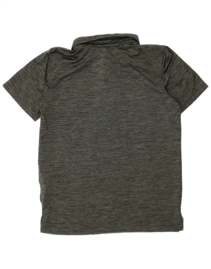 Tricou polo Puma pentru băieți 7-8 ani Poliester cu pături verzi