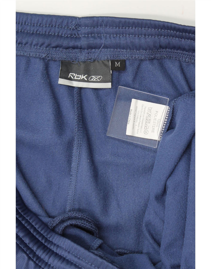 REEBOK Mens Tracksuit Trousers  Medium Navy Blue Polyester Vintage Reebok and Second-Hand Reebok from Messina Hembry 
