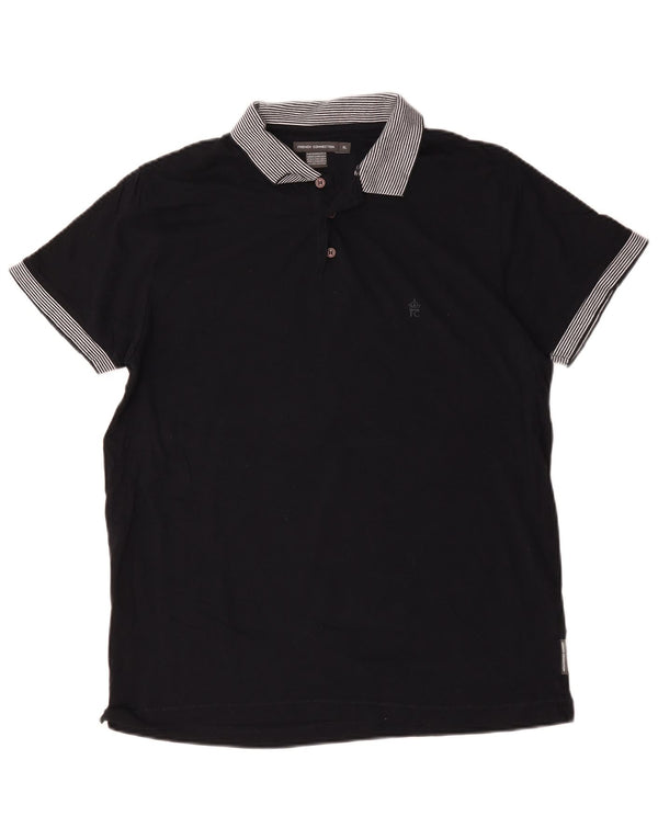 Tricou polo pentru bărbați French Connection XL, bumbac bleumarin