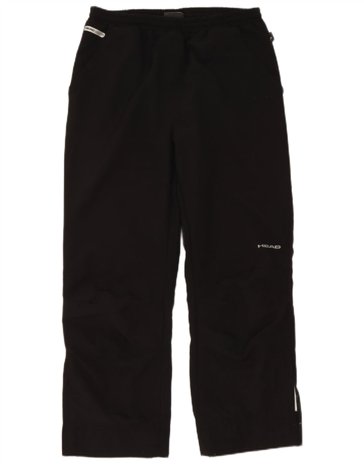 Pantaloni de trening HEAD baieti 13-14 ani poliester negru