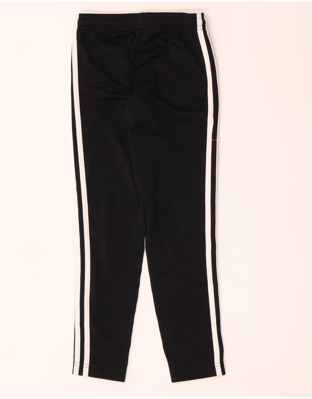 Pantaloni de trening Adidas baieti 7-8 ani poliester negru