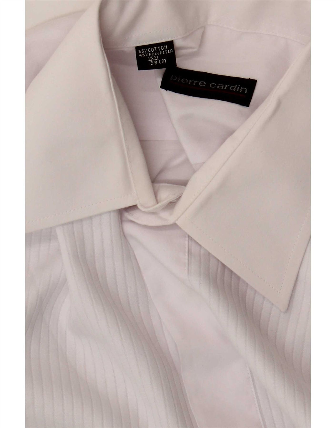 Cămașă formală pentru bărbați Pierre Cardin Mărimea 39 15 1/2 SBumbac alb mediu