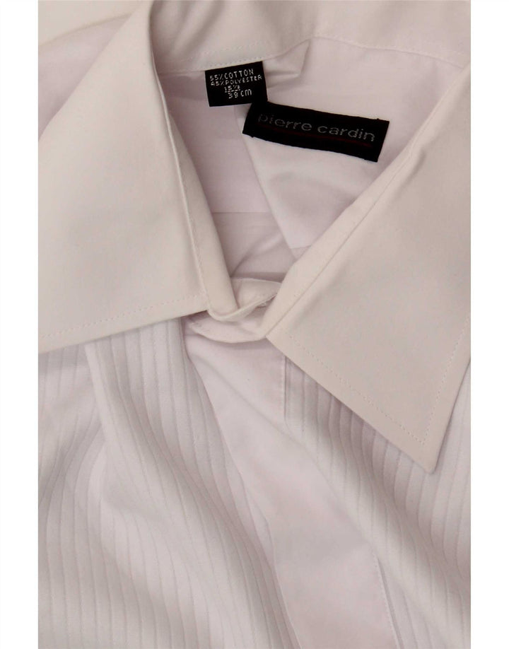 Cămașă formală pentru bărbați Pierre Cardin Mărimea 39 15 1/2 SBumbac alb mediu