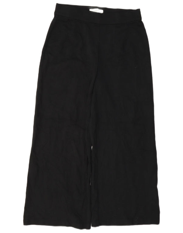 Pantaloni pentru femei Marks & Spencer cu talie înaltă UK 10 Small W27 L25 Black
