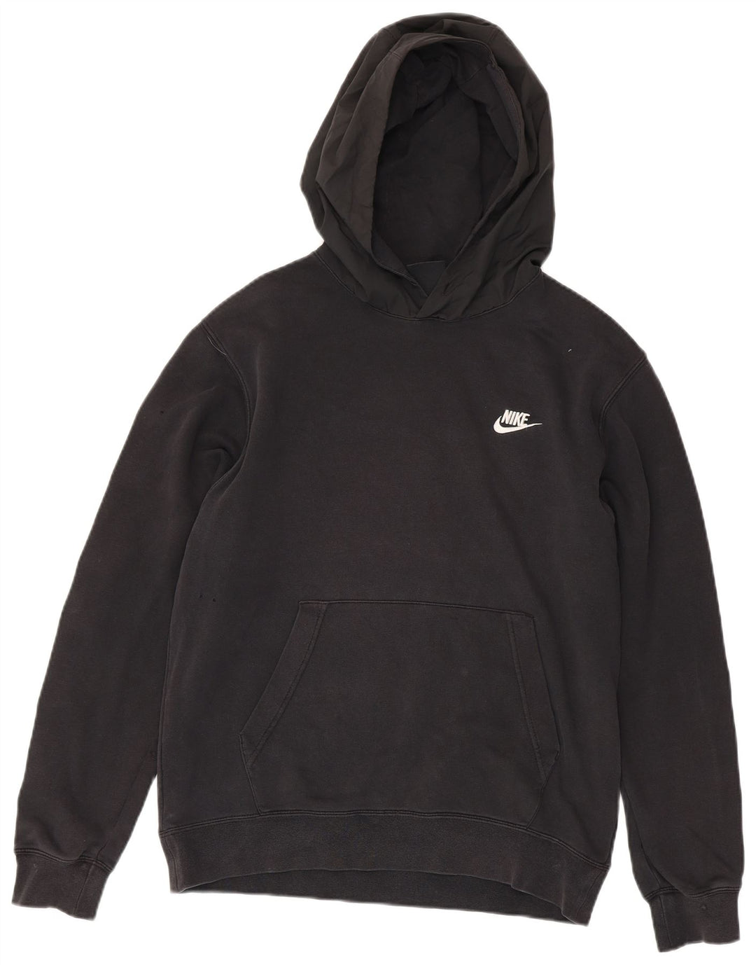 Pulover Nike Grafic pentru bărbați, bumbac mediu negru