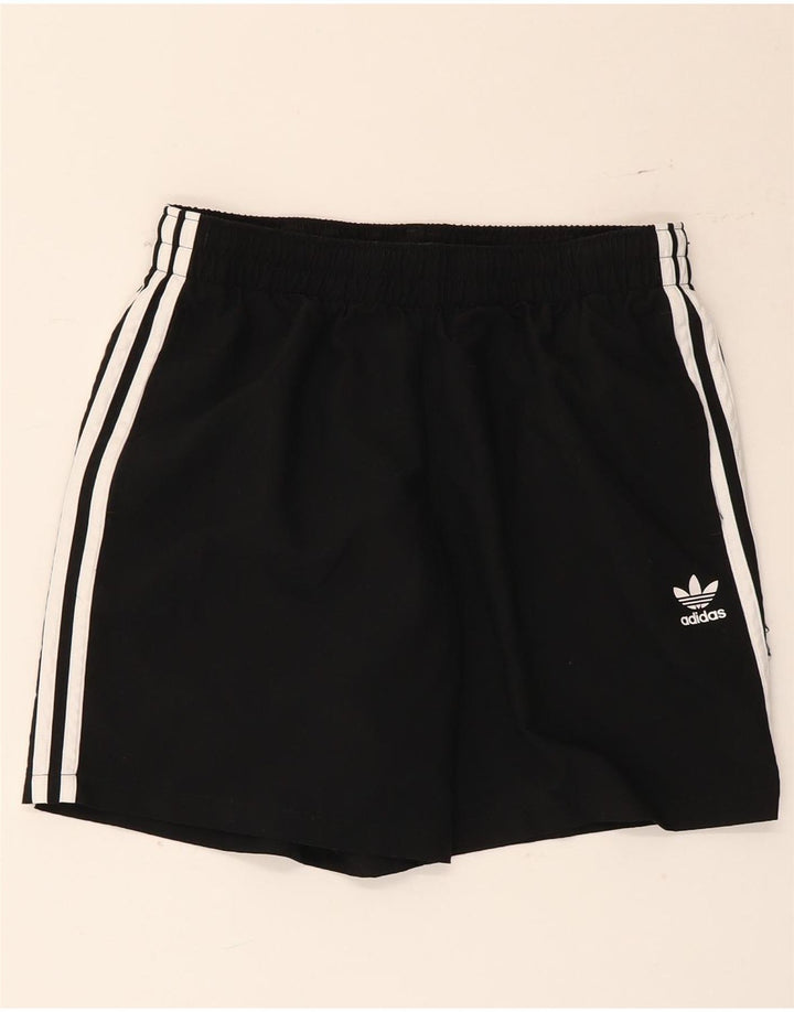 Pantaloni scurți sport pentru bărbați Adidas, poliester mediu negru