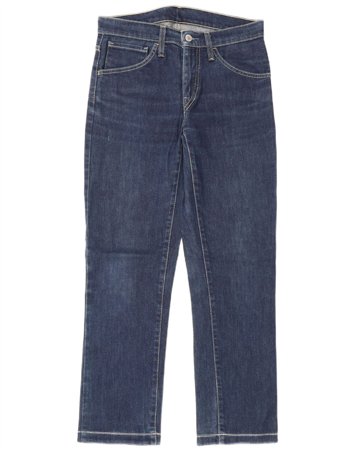 Blugi drepti pentru femei Levi's L29 L28 Bumbac bleumarin