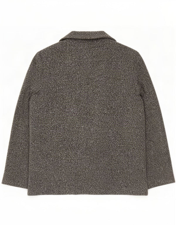 Jachetă pentru femei Marks & Spencer Open Blazer UK 20 2XL Gri poliester cu pături