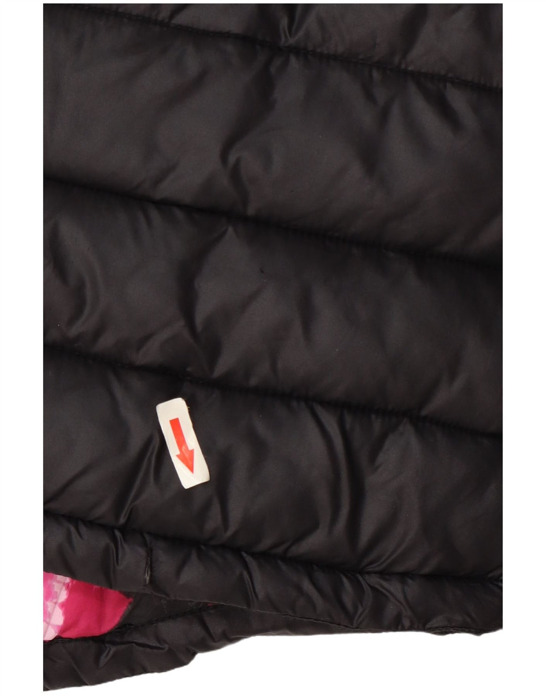 Palton căptușit cu glugă Superdry pentru femei UK 12 Medium Black Nylon