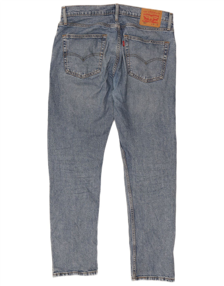 Blugi conici pentru bărbați Levi's 502 W33 L32 Bumbac albastru