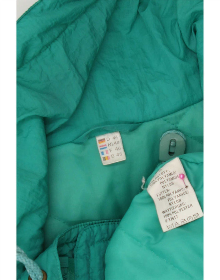 Palton supradimensionat pentru femei Vintage EU 46 XL Nylon verde