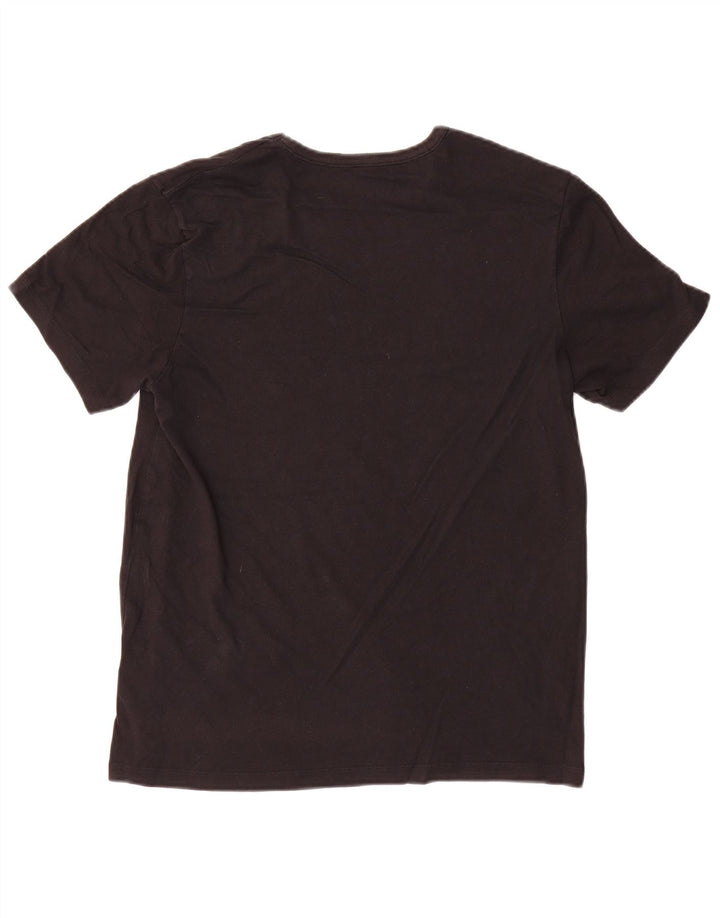 Tricou pentru bărbați Hugo Boss Top mediu din bumbac negru