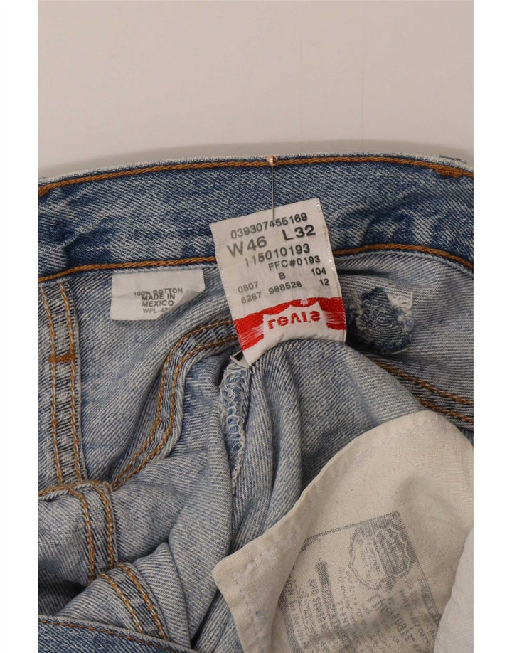 Blugi 501 drepti pentru bărbați Levi's W46 L27 Bumbac albastru