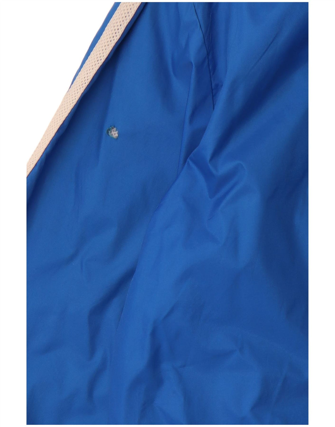 Jachetă de ploaie cu glugă ADIDAS pentru bărbați UK 38, nailon albastru mediu