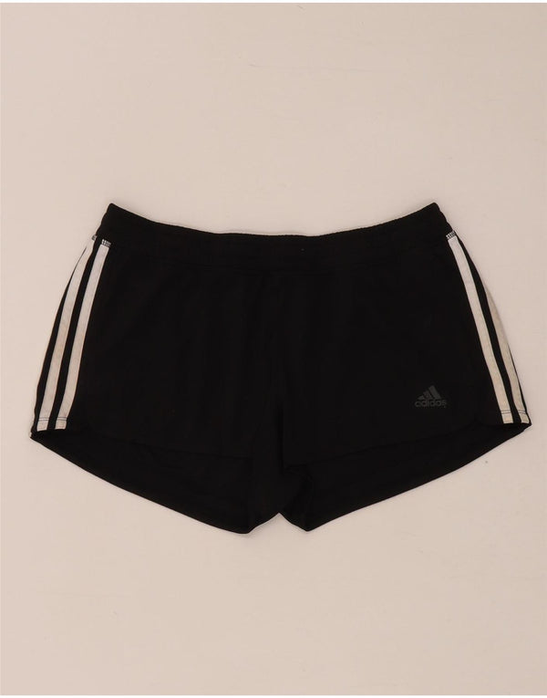 Pantaloni scurți sport Aeroready pentru femei Adidas UK 12/14 Poliester mediu negru
