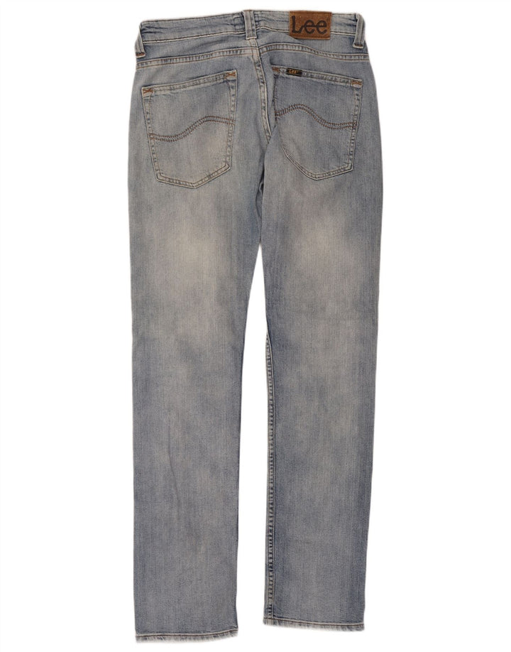 Blugi Lee Powell Slim pentru femei W31 L34 Bumbac albastru