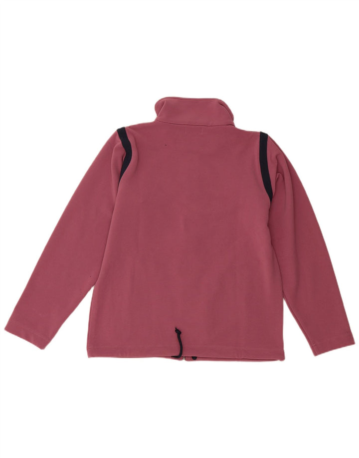 Jachetă de trening pentru femei Kappa UK 10, mic, roz, poliester color bloc